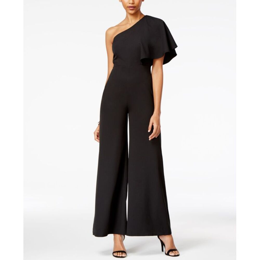 XOXO Juniors One Shoulder Jumpsuit